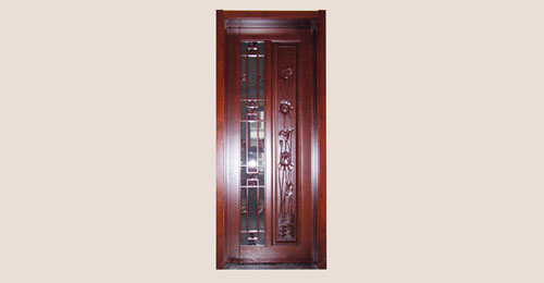 西藏卧室门选红木门中式风格还是白色好